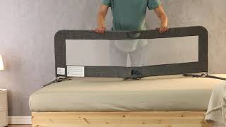 Hauck Sleep N Safe Plus XL | Bed Rail for Children | Grey