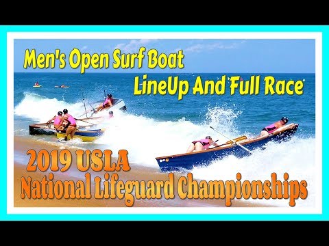 2019 USLA National Lifeguard Championships / Men's Open Surf Boat Final