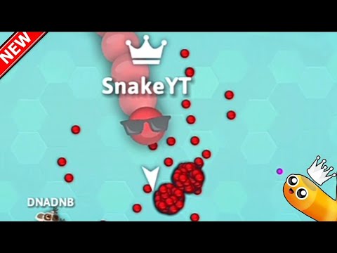 The Giant Red Snake Teleport To Eat His Own Score After Dying! Epic Snakeio Gameplay
