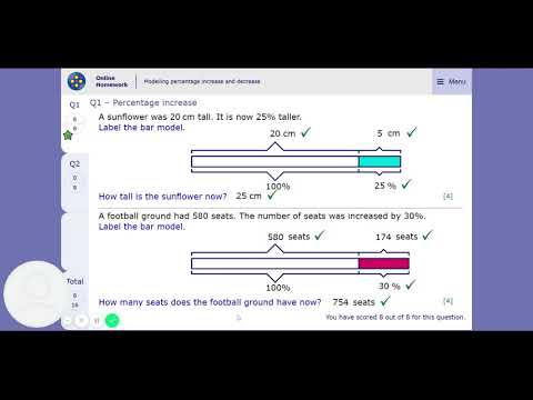 Mymaths Tutorial Modelling Percentage Increase And Decrease