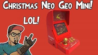 Neo Geo Mini Christmas Limited Edition Bonus Bundle LEAK! 2 Red Pads & More!