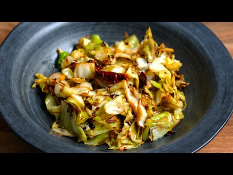 Hot & Sour Hispi Cabbage | Easy Side Dish