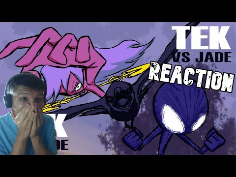 Tek vs Jade - Dojo Duel (by Tarz) | [REACTION]