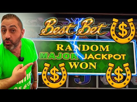 🎉 UNREAL VEGAS WIN! RANDOM MAJOR JACKPOT on BEST BET LIGHTNING LINK! 😲💎💰