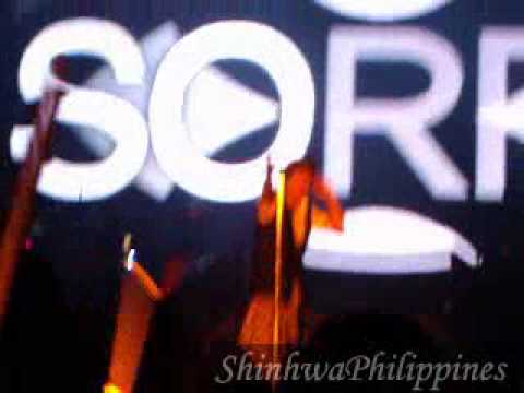 090710 Hyesung Keep Leaves in Taiwan - Sorry Sorry