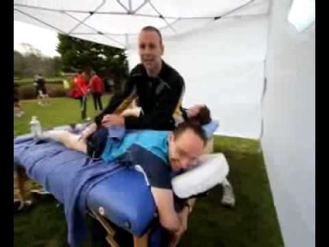 2009 03 14 Jason Knight Rub down for red nose MVI 0625