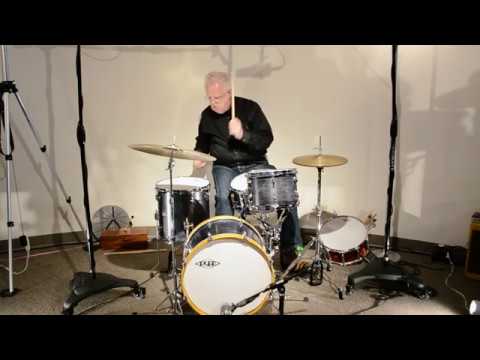 Steve Maxwell Vintage Drums - ASBA 20/12/14/6.5" Simone Series Drum Set - Black Stain!!