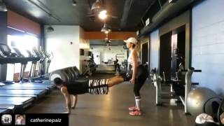 Austin's and Catherine's work out goals💜