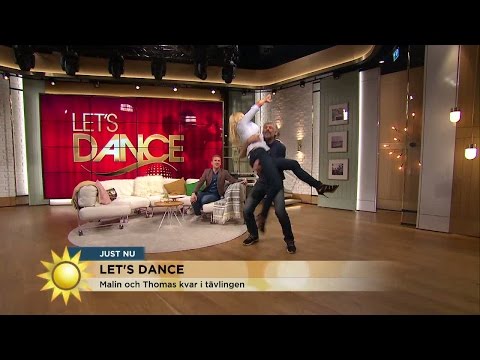 Kolla här om Wassberg lyckas med lyftet han missade i Let's dance - Nyhetsmorgon (TV4)