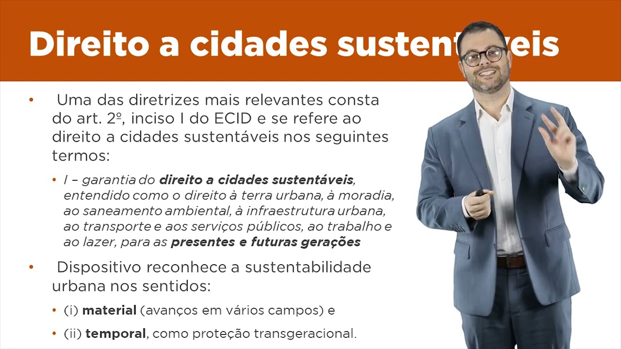Aula 10 - Estatuto da Cidade e diretrizes de desenvolvimento urbano