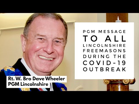 PGM Message to all Lincolnshire Freemasons (31.3.20)