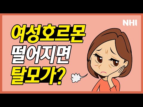 [탈모치료][헤어라인] 여성호르몬이 떨어지면 탈모가?ㅣ뉴헤어