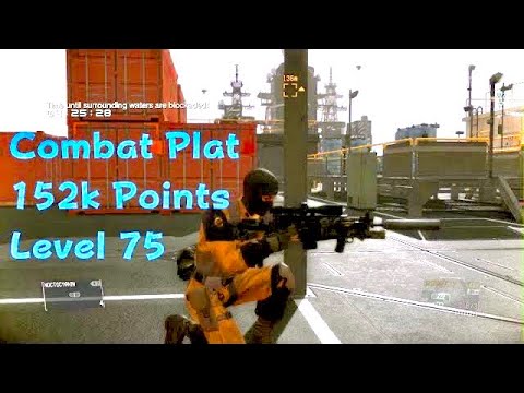 152k Perfect Stealth Combat Run level 75 MGSV FOB