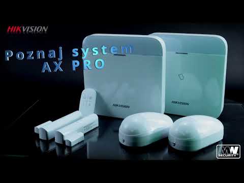 NOWOŚĆ w MWS! Poznaj systemy alarmowe Hikvision z serii AX PRO