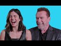 Monica Barbaro and Arnold Schwarzenegger being funny for 10 minutes straight