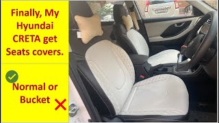 Finally My CRETA get seat covers..