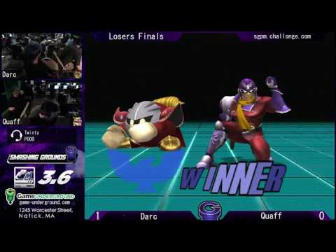 SG at GU 14.6 LFs: Darc (Captain Falcon) vs. PKK | Yung Quaff (Meta Knight)