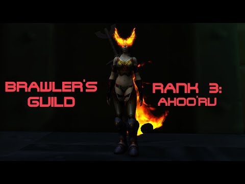 WoW BfA 8.1.5 Brawler's Guild - Rank 3 - Ahoo'ru