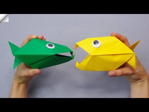DIY paper crafts Paper Fish