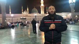 صورة هنا قبر الحبيب محمد ﷺ | هنا أطهر بقعة على وجه الأرض | #عمرة_التربية_6 | د . حازم شومان