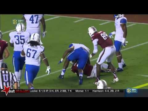 Jerell Adams (TE South Carolina) vs Kentucky 2015