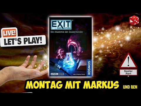Exit - Die Akademie der Zauberkünste (Level: Einsteiger) - LIVE gespielt von Markus + Ben