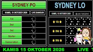 🔴LIVE DRAW SDY 15 OKTOBER 2026 | LIVE SDY HARI INI | LIVE SYDNEY | LIVE DRAW SYD