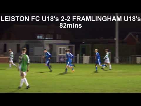 Leiston FC U18 v Framlingham U18 Highlights 16/01/2018