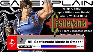 Identifying All Castlevania Music in Super Smash Bros. Ultimate (Game Origin & Music Clips!)
