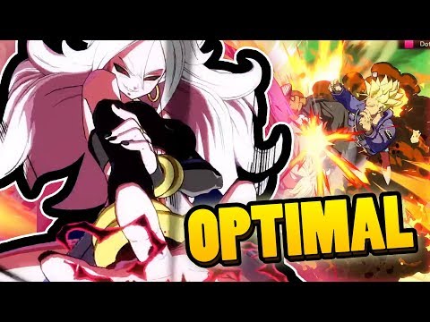 THIS 21 PLAYER IS CRAZY! | Dragonball FighterZ Ranked Matches