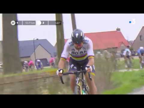 Paris Roubaix 2018   Sagan dynamite la course et dépose le peloton !