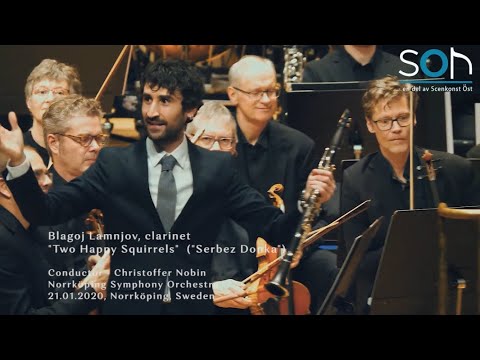 Blagoj Lamnjov - Christoffer Nobin - Norrköping Symphony | Two Happy Squirrels (Serbez Donka)