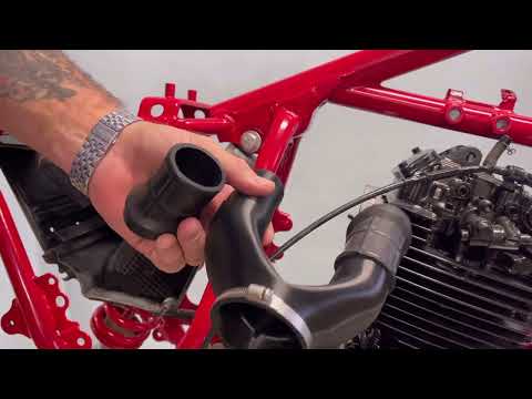 Fitting a single Mikuni TM42 or TM38 to a Yamaha XT600 Z