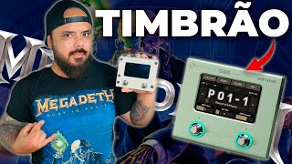 COMO REPRODUZIR O TIMBRE DO MEGADETH NA AMPERO MINI