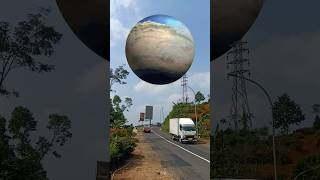 Download lagu 🧑‍🚀 Planet mirip bumi muncul di tikungan |《tidak nyata》#shorts mp3