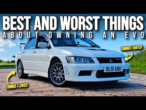 BEST and WORST things about owning a MITSUBISHI EVO | Evo 7 GTA Owners Experience