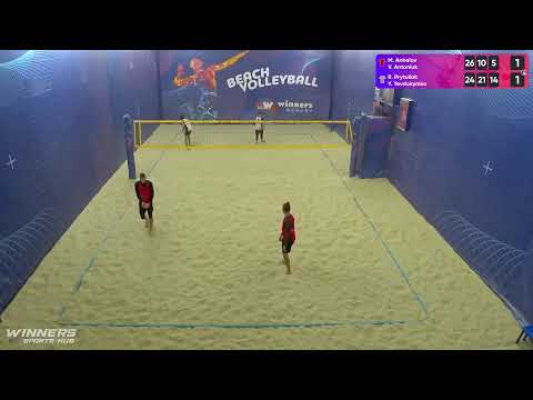 14:00 M. Anhelov / V. Antoniuk - R. Prytuliak / Y. Yevdokymov 18.10.2022 | Winners Beach Volleyball