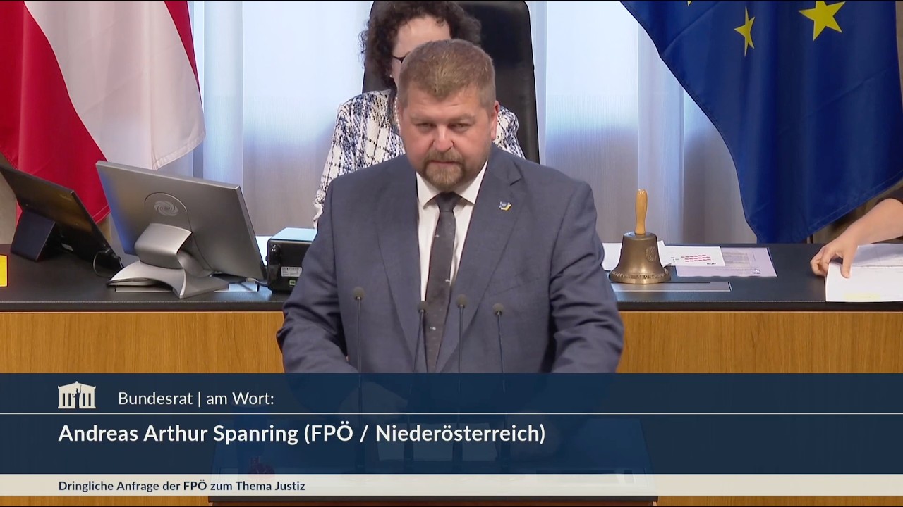 Andreas Arthur Spanring - Krise im Justizressort - 8.10.2026
