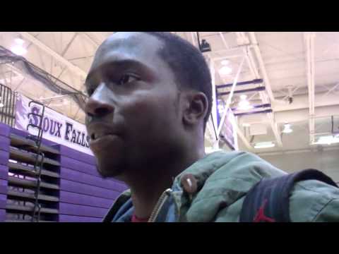 Alex Young before the Summit League tournament