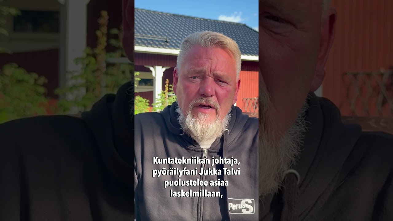 Polkupyöräpuuhastelua Vaasassa