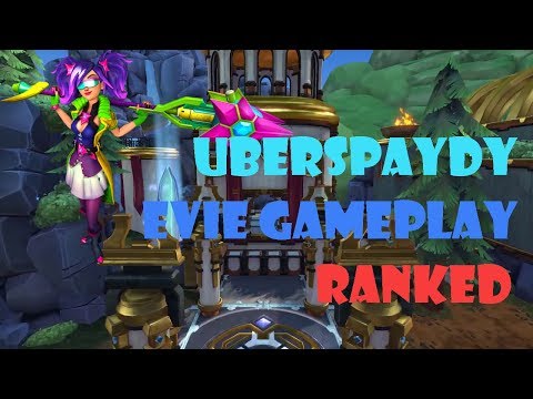 Paladins Evie Ranked Gameplay - High elo game