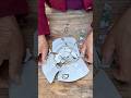 The Old Grandmother Plate Broke Mini Wood Toy Woodworking Art Skill Shorts Gadgets