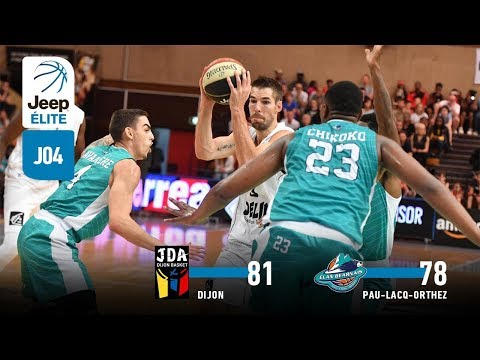 Dijon vs Pau-Lacq-Orthez | J4 Jeep® ÉLITE - 6 Octobre 2018