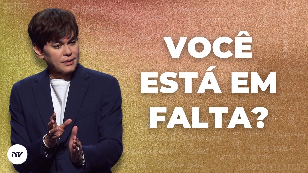 Supere Toda Carência Com o Suprimento Abundante de Deus | Joseph Prince | New Creation TV Português