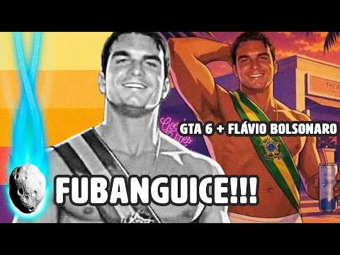 FUBANGO, FLÁVIO BOLSONARO USA GTA 6 EM ESTREIA ELEITORAL | PLANTÃO