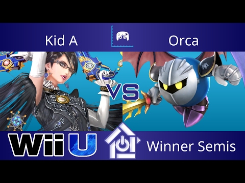 Typo @ The Lab 4/27/17 - Kid A (Bayonetta) vs Orca (Metaknight) - Smash 4 Winner Semis