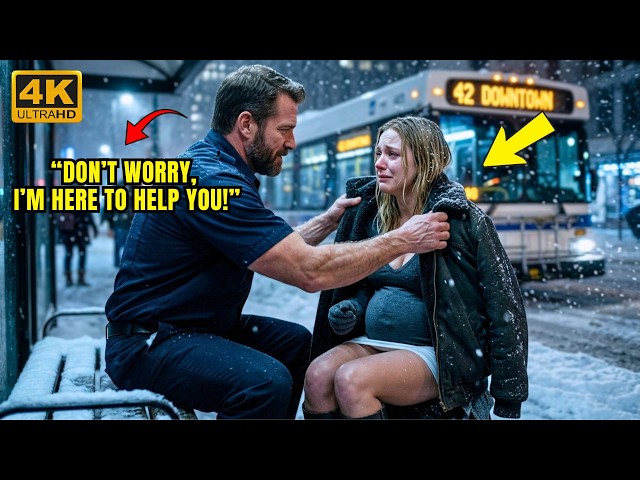 They Kicked The Pregnant Woman Off The Bus In The Snow. Single Dad Driver Took Off His Jacket And... SDDEFAULT Thumbnail