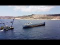 Scuttling of MV Hephaestus August 29 2022, Hephaestus Gozo Malta, MV Hephaestus, Gozo, Malta, Gozo