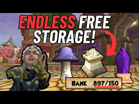 Wizard101| How To Get ENDLESS FREE Storage!
