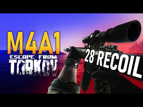 LOWEST Recoil M4 Builds - 5.56 vs Armor  - Escape From Tarkov